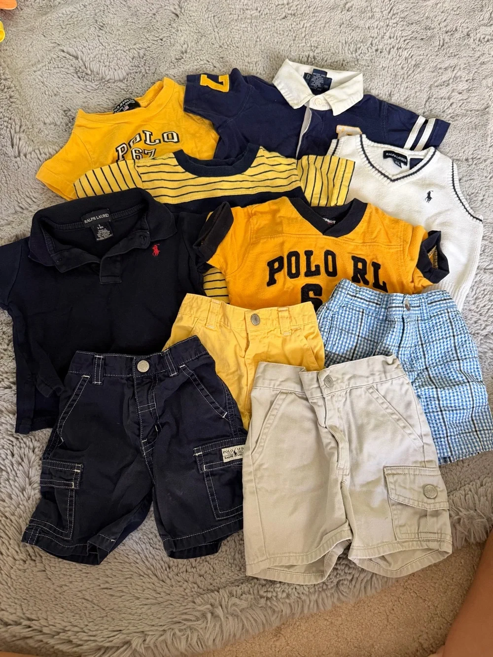 Ralph Lauren Baby boy clothing Bundle.